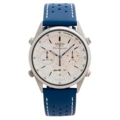 Seiko Chronograph Ref 7A28-7080, "A View to a Kill", Stainless Steel, Yr 1983.