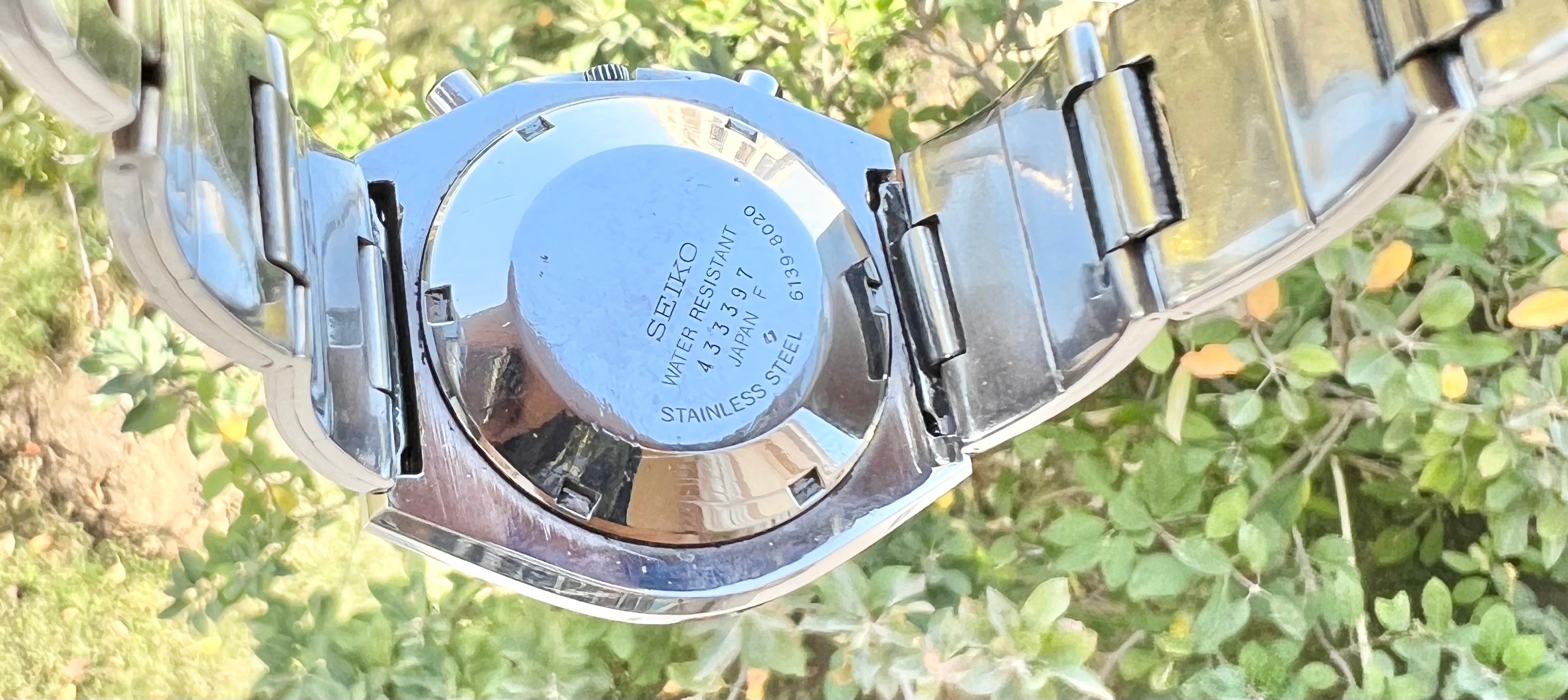 vintage seiko chronograph