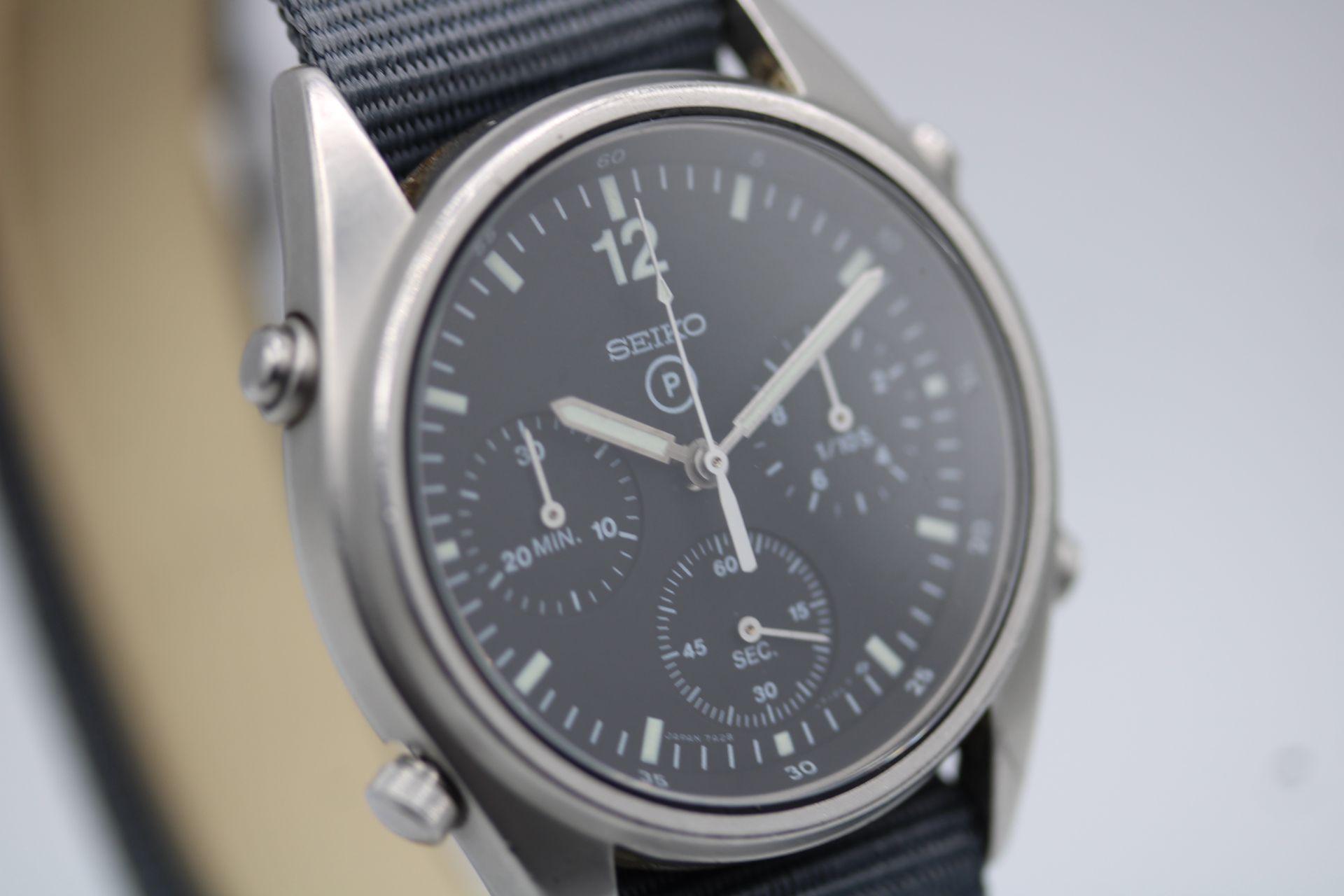  Seiko Generation 1 7A28-7120 1984 Watch Only For Sale 1
