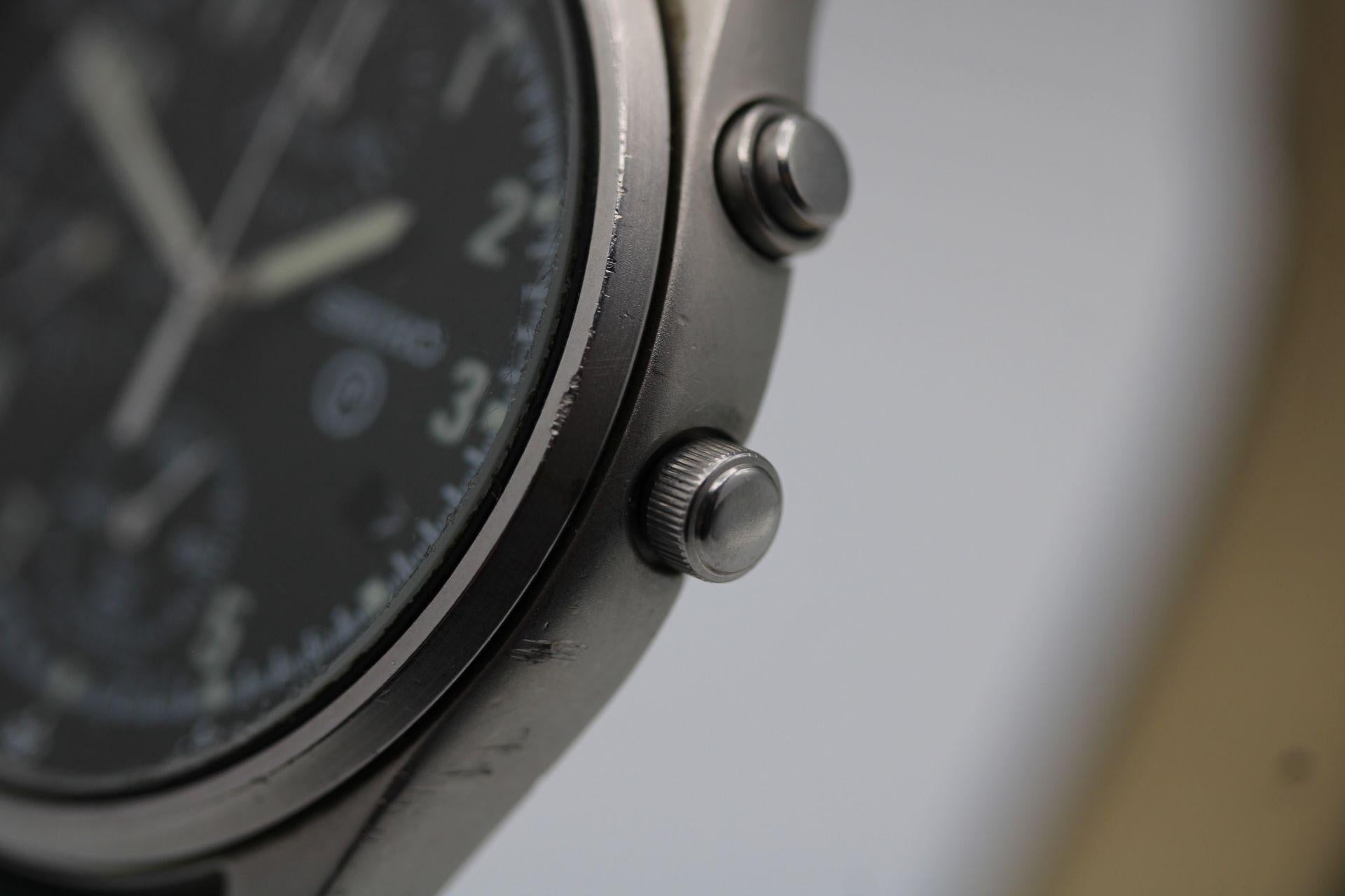 Montre militaire britannique Seiko génération 2 - 7T27-7A20 1997 en vente 2