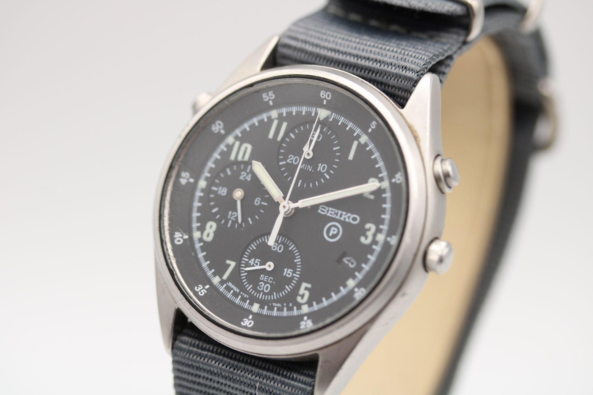  Montre militaire britannique Seiko génération 2 - 7T27-7A20 Pour hommes 