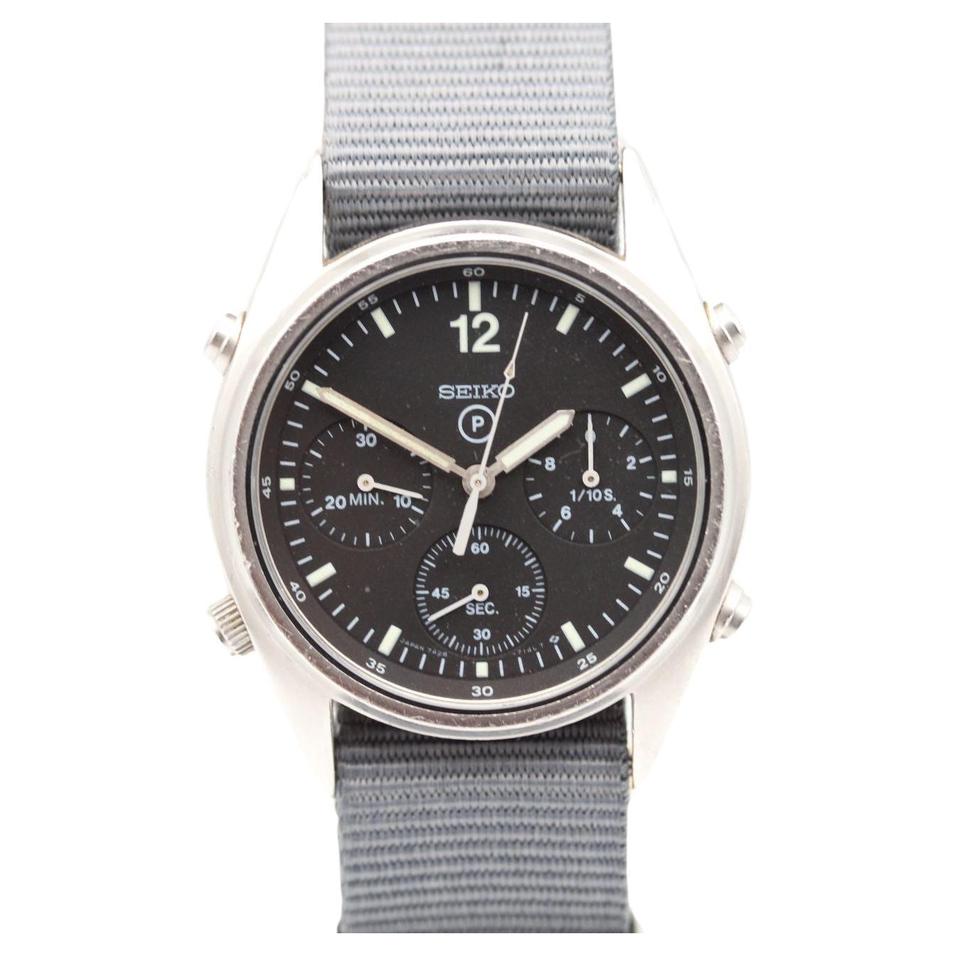 Seiko Generation 2 - 7T27-7A20 British Military Issued Watch For Sale