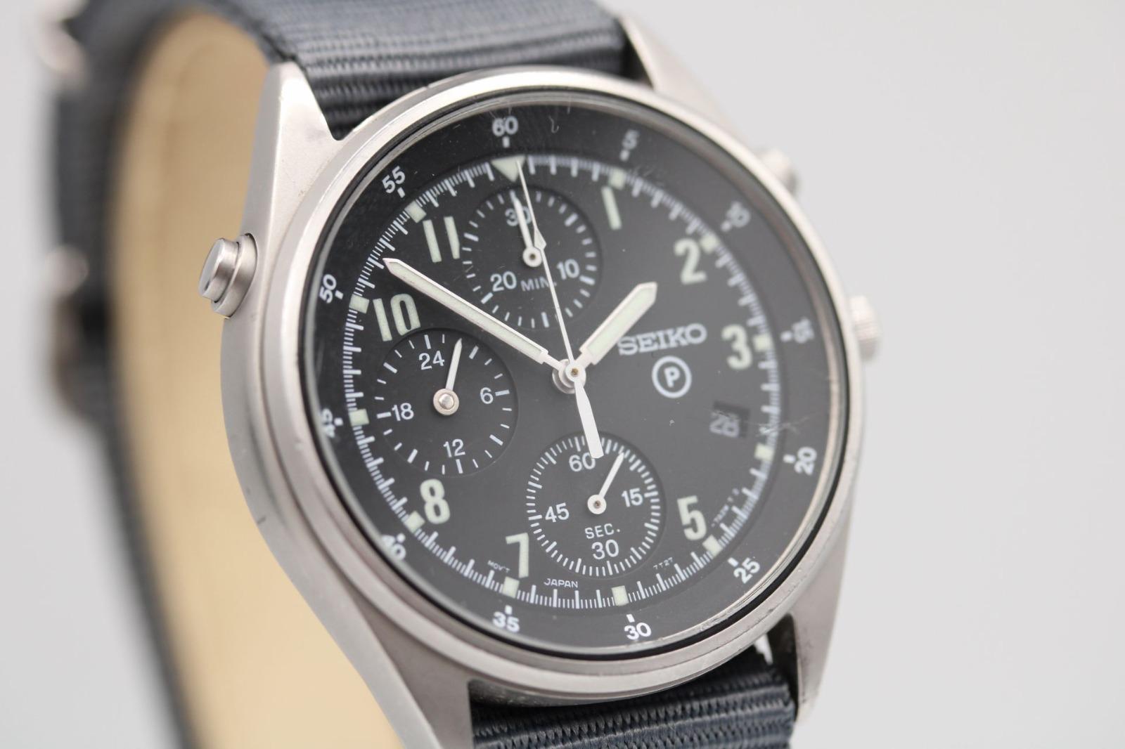 SEIKO Generation 2 – 7T27-7A20 British Military Watch In Fair Condition In London, GB