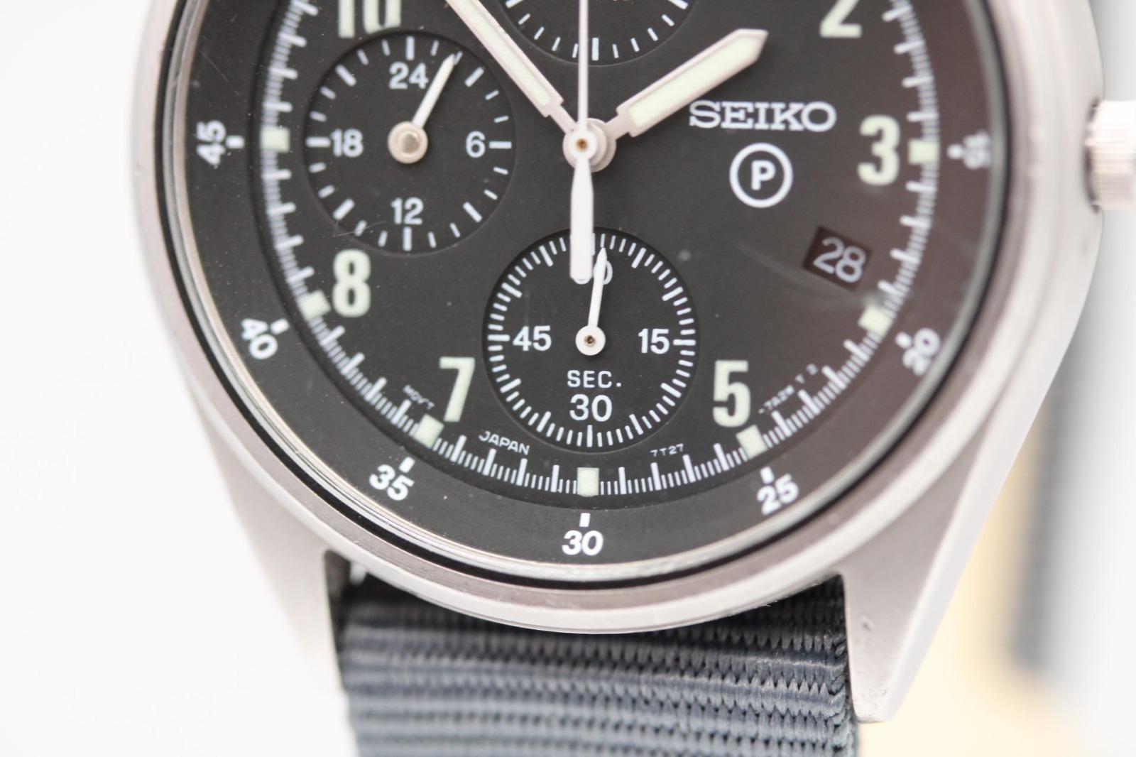 SEIKO Generation 2 – 7T27-7A20 British Military Watch 1