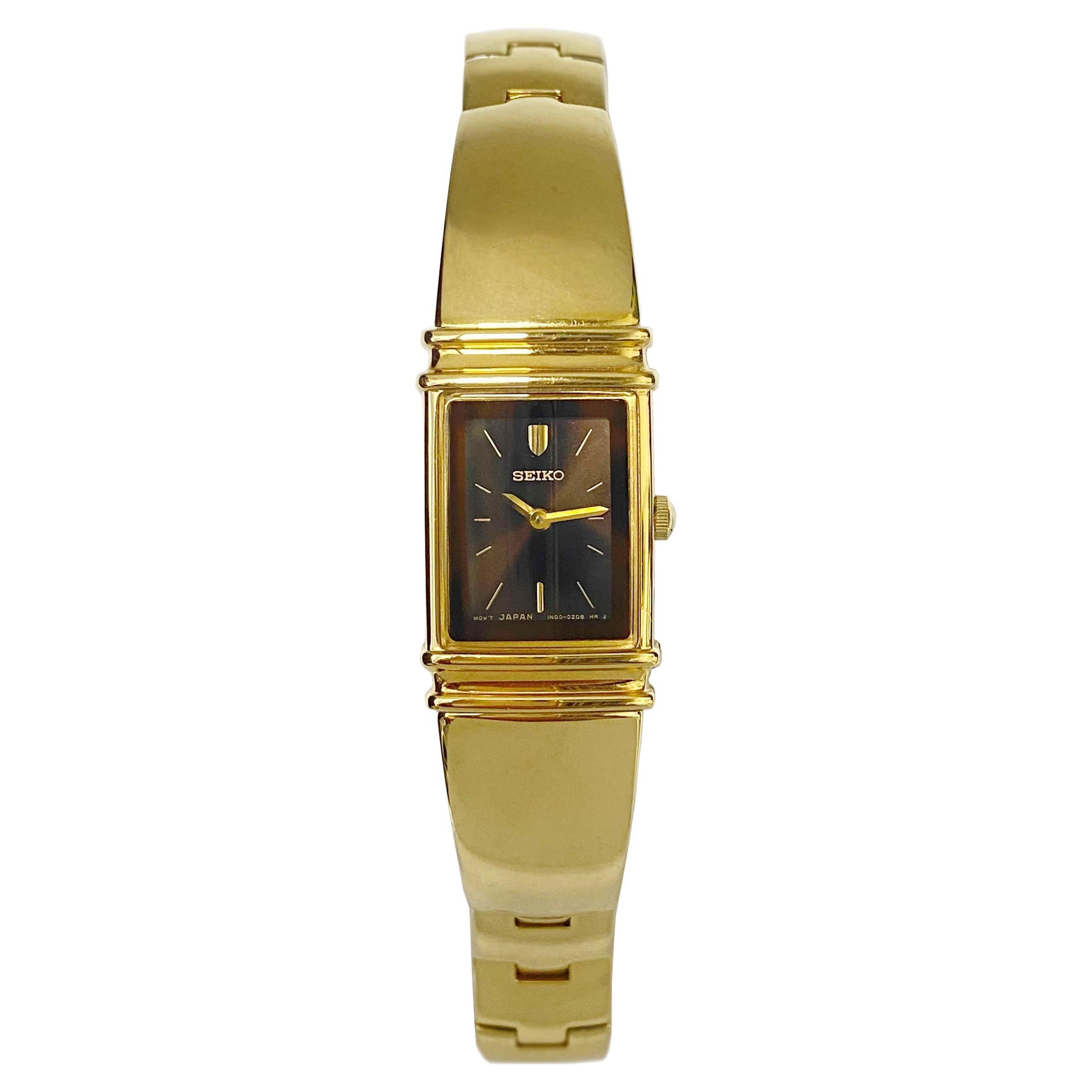 Sparsommelig Gå ud mental Rectangle Seiko Ladies Watches - For Sale on 1stDibs | seiko gold rectangle  watch, seiko rectangular watch ladies, seiko women's rectangular watches