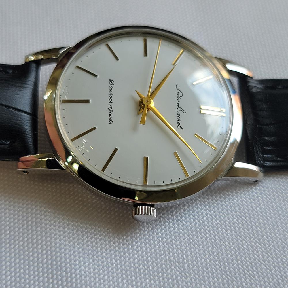 Seiko Laurel Ref 14073 35mm Mens 1960s Vintage Manual Wind Dress