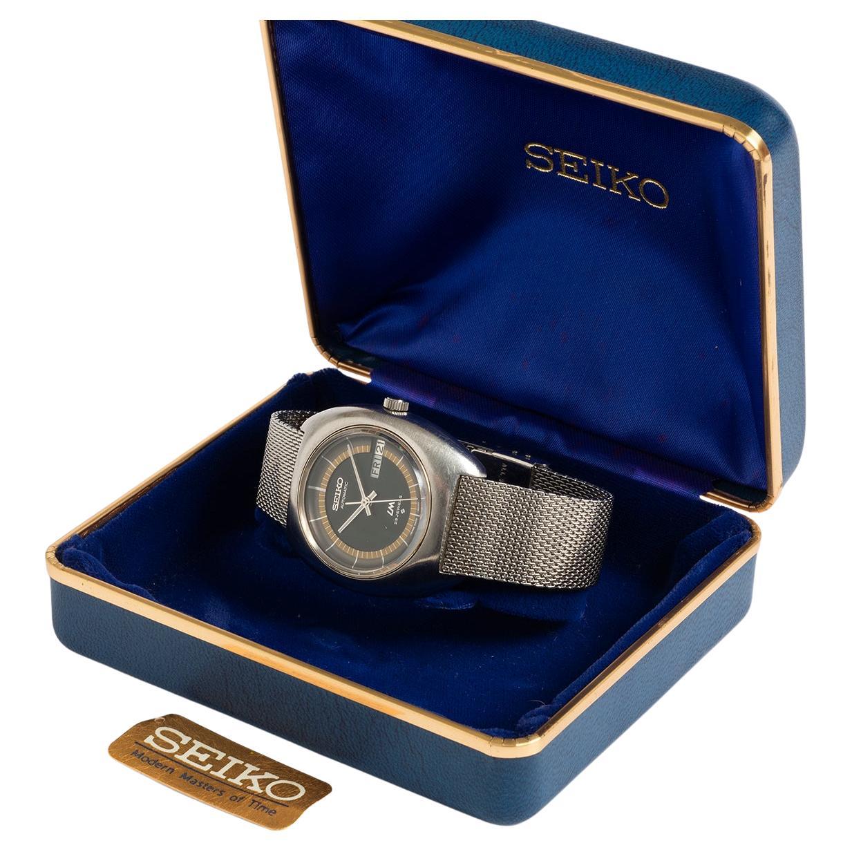 Seiko Lord-Matic Automatic Wristwatch, 36mm Case, Stainless Steel, Year 1972.