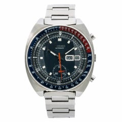 Montre pour hommes Seiko Pogue 6139-6005 Vintage Automatic Chronograph