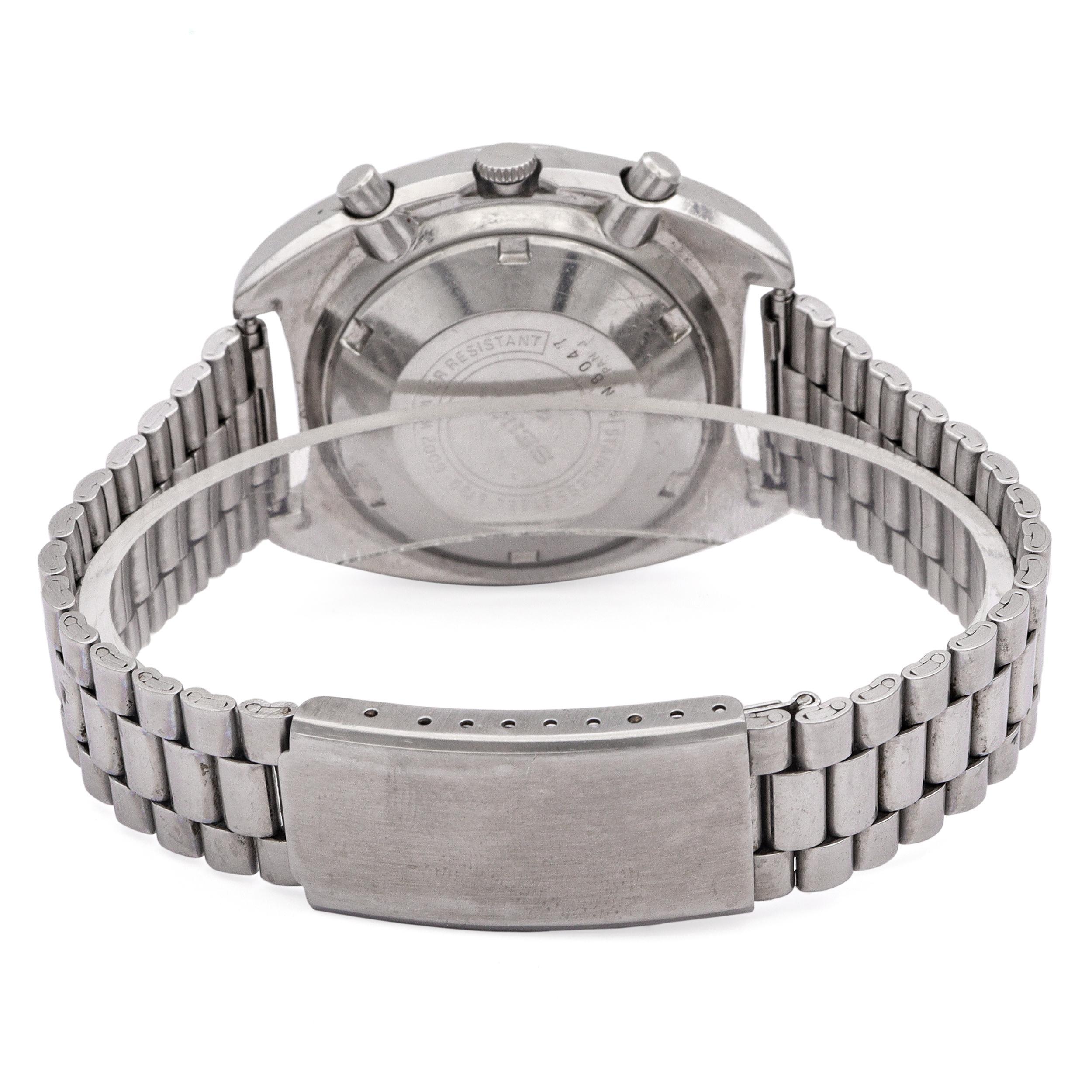 Reloj Seiko Pogue Cronógrafo Automático de Acero Inoxidable para Hombre Ref. 6139-6002 en venta 1