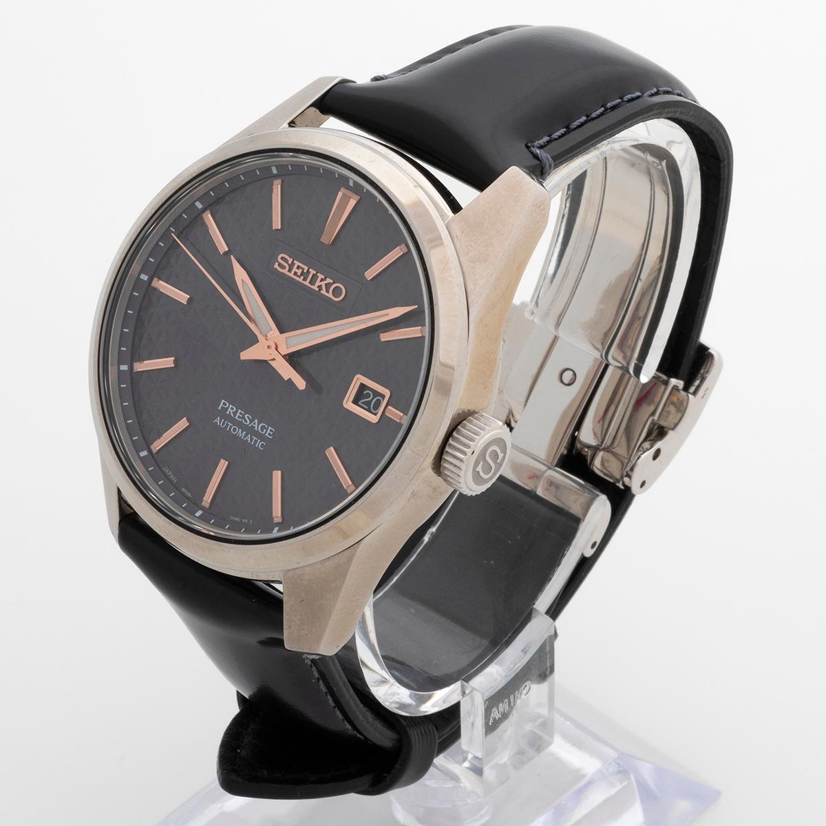 Seiko Presage 'Sharp Edges' Range, 6R35 movement (70 hour reserve) Discontinued. In Excellent Condition For Sale In Canterbury, England
