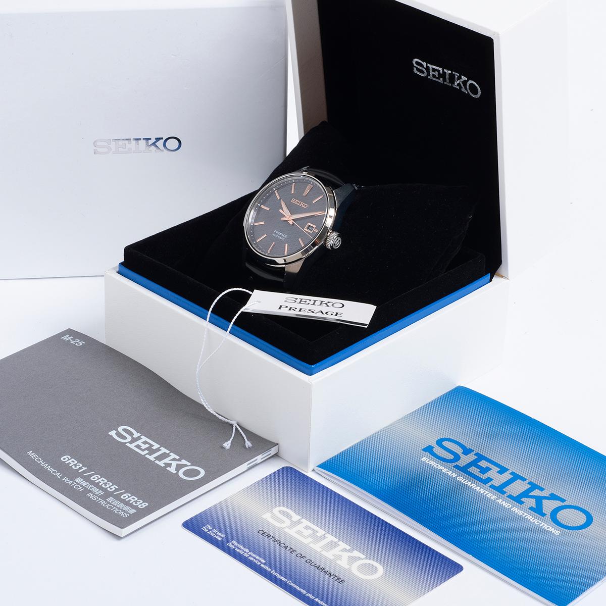 Seiko Presage 'Sharp Edges' Range, 6R35 movement (70 hour reserve) Discontinued. For Sale 1