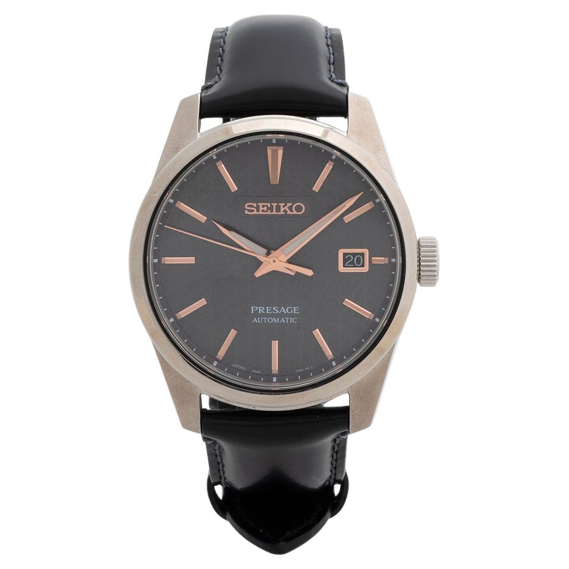 Seiko Presage 'Sharp Edges' Range, 6R35 movement (70 hour reserve) Discontinued. For Sale