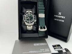 Seiko Prospex SBDX043 Montre Master Diver's Watch à cadran vert, 140e anniversaire