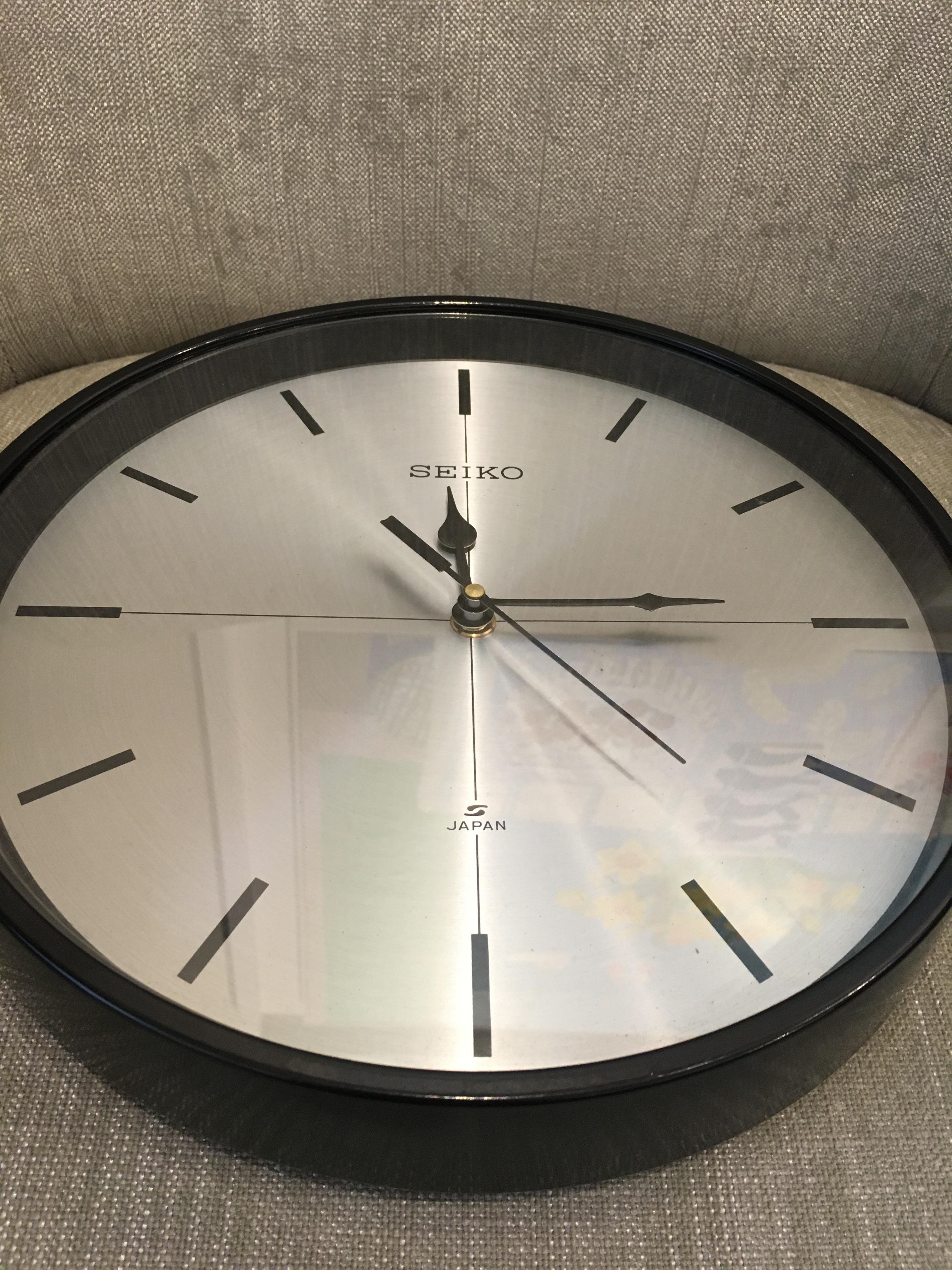 Industriale Orologio analogico nautico Seiko, anni '80 in vendita
