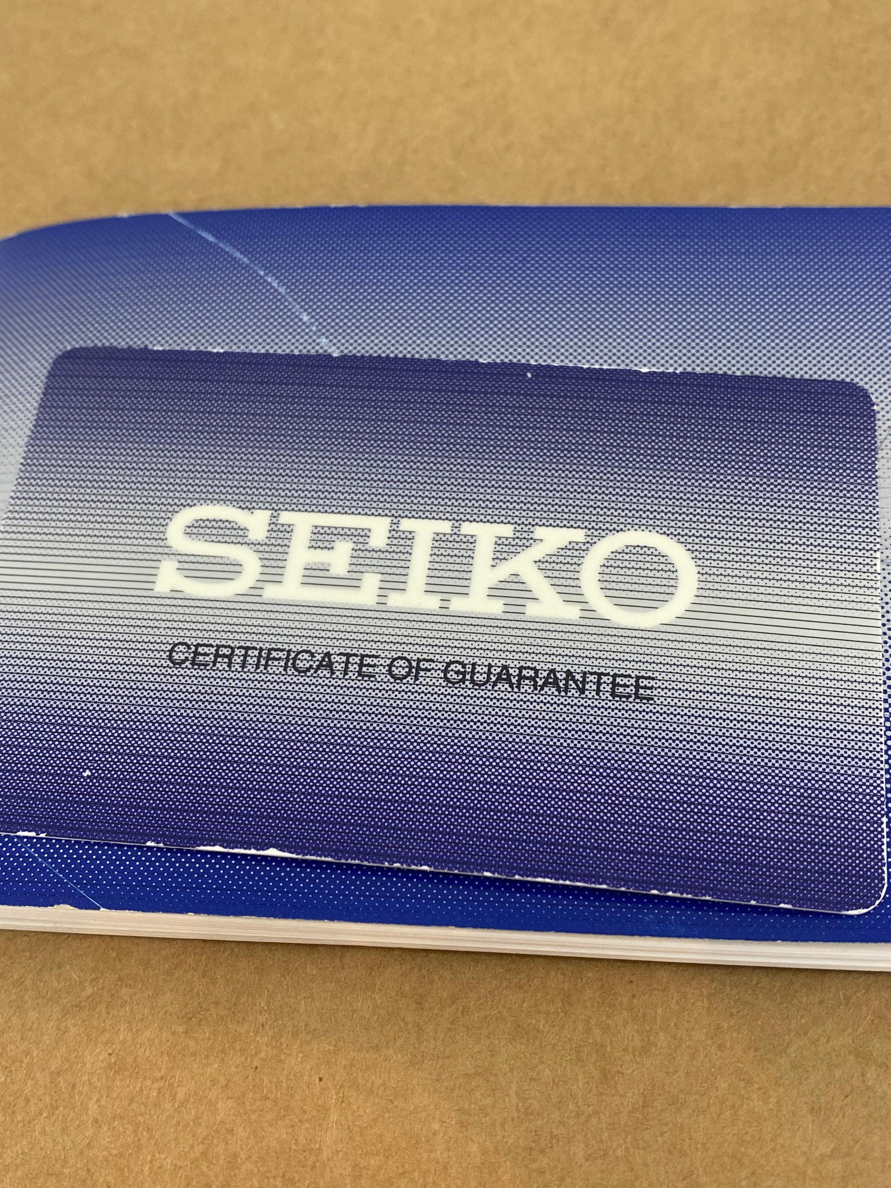 Seiko SQ100 Quartz Day-Date Champagne Dial Gold-Plated Watch. Box + Papers. im Angebot 5