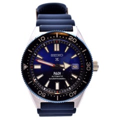 Used Seiko Stainless Steel Prospex Sea Watch Ref. 6R15-04B0