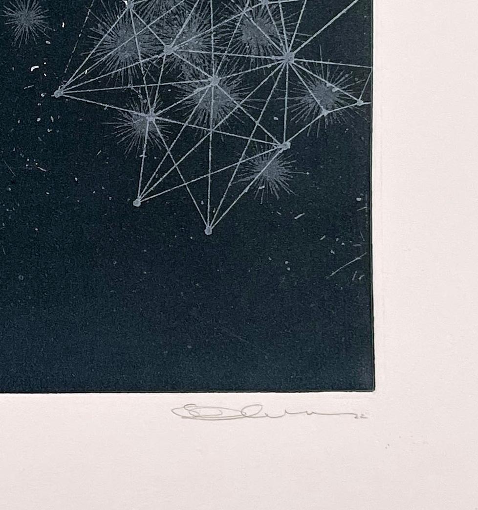 Cosmos-Escena A-3 - Print Contemporáneo de Seiko Tachibana