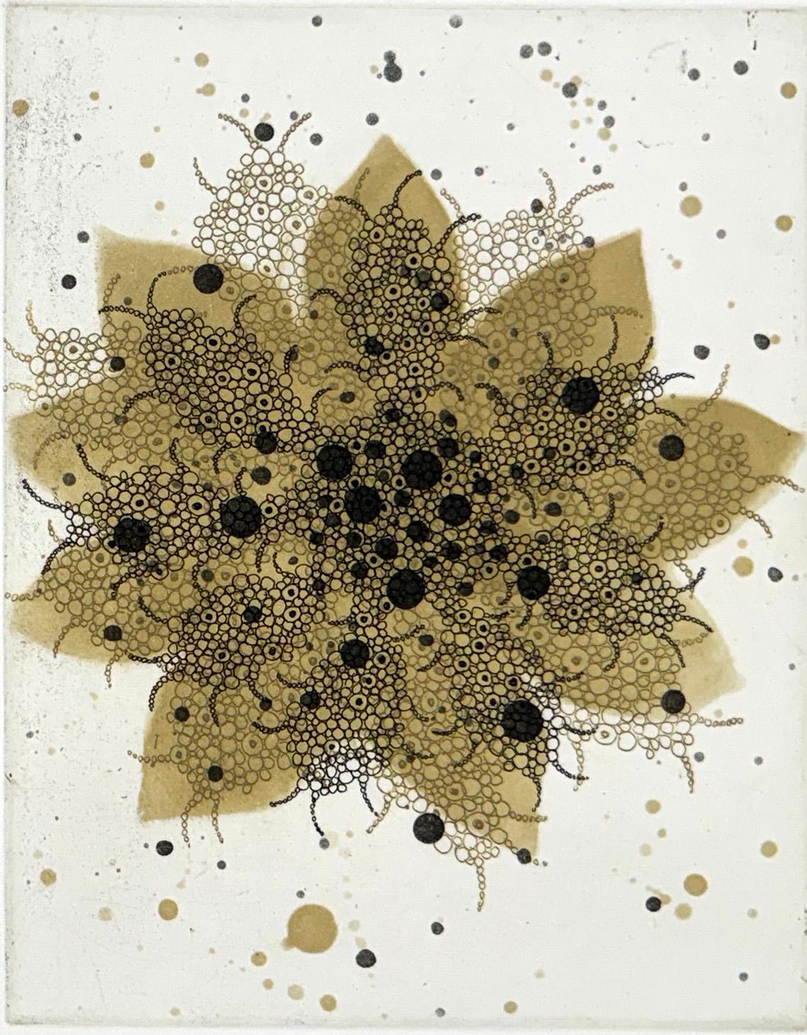 Seiko Tachibana Still-Life Print - fern-butterfly effect  e-1