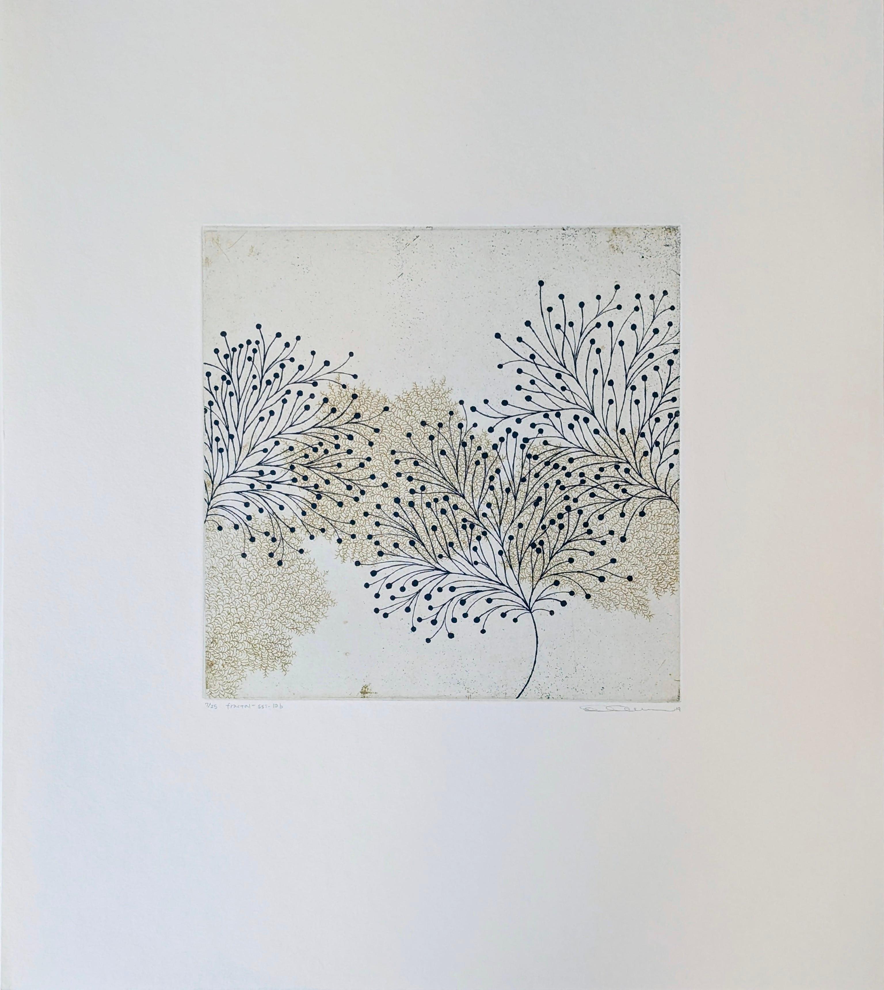 Abstract Print di Seiko Tachibana - Frattale - ssi - 10b