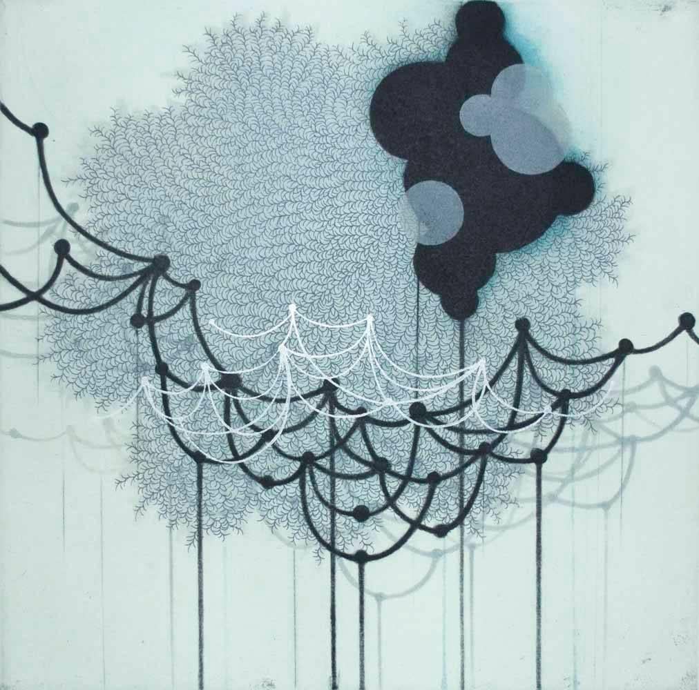 Seiko Tachibana Abstract Print - Fractal-ssi-1a