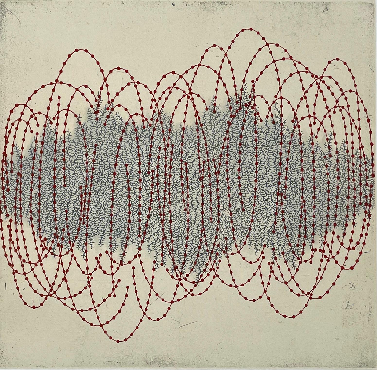 Seiko Tachibana Abstract Print - fractal-ssi-4a