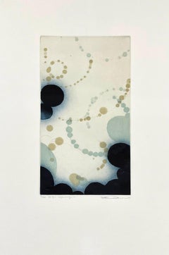 Origin-Beginning-7 — Abstract Monotype by Seiko Tachibana with Subtle Tonal Laye