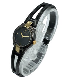 Seiko Women's SUJA80 Dress Black Ion Plated Quartz Watch