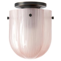 Lámpara de techo Sena - Latón Antiguo, Humo