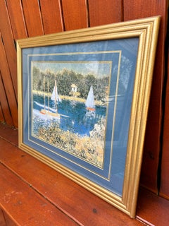 Seine Near Argenteuil by Claude Monet