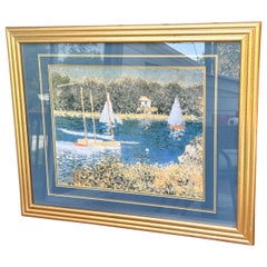 Seine bei Argenteuil von Claude Monet