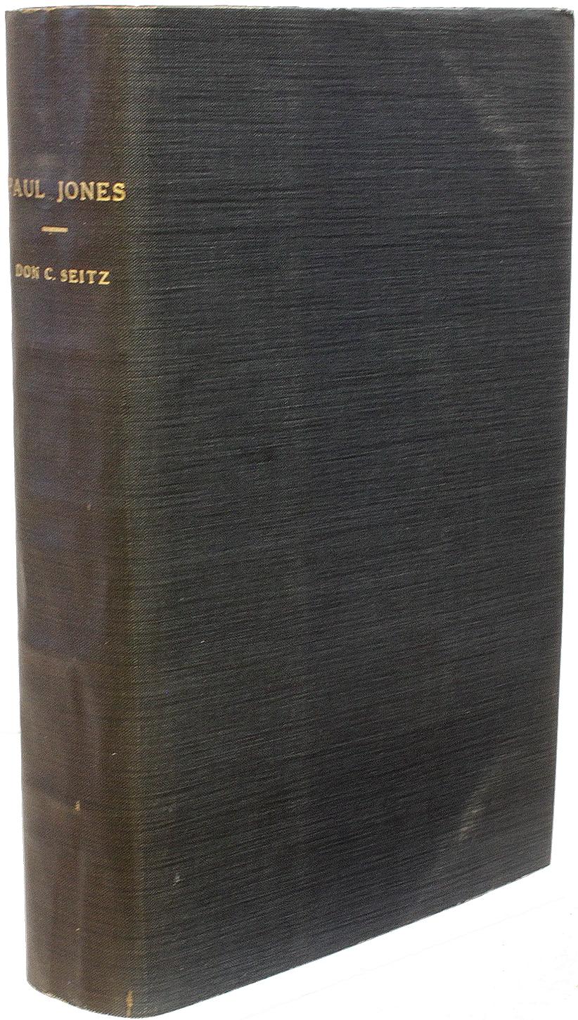 Leather SEITZ. Paul Jones, His Exploits In English Seas During 1778-1780. FIRST EDITION For Sale