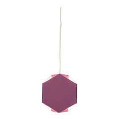 sekas light Seks-tre Geometric Pendant Light or Chandelier by Ole Panton for Lyfa, Danish