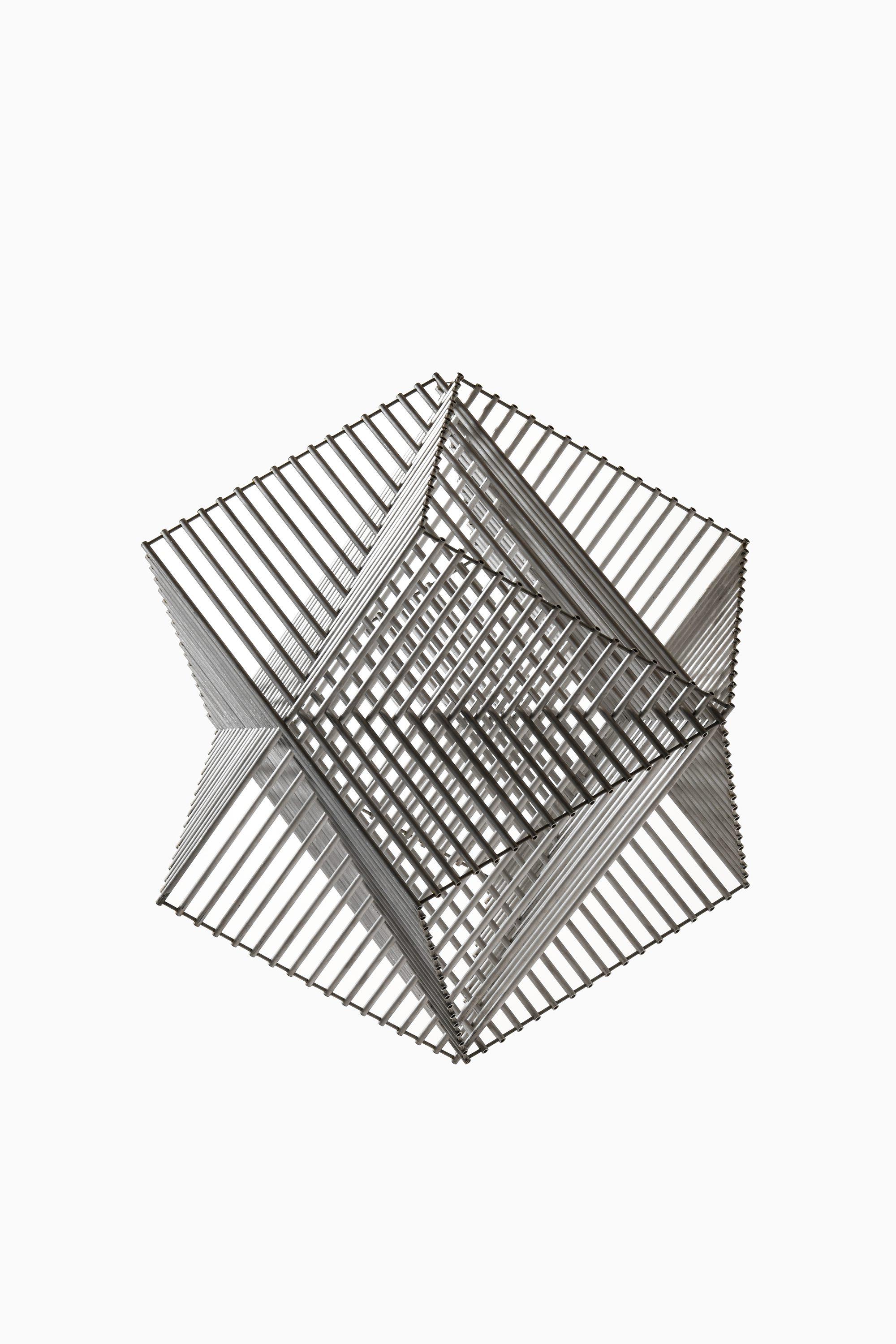 Svedese Scultura in alluminio 'Sektorn Mekanik' di Bertil Herlow Svensson, anni '60 in vendita