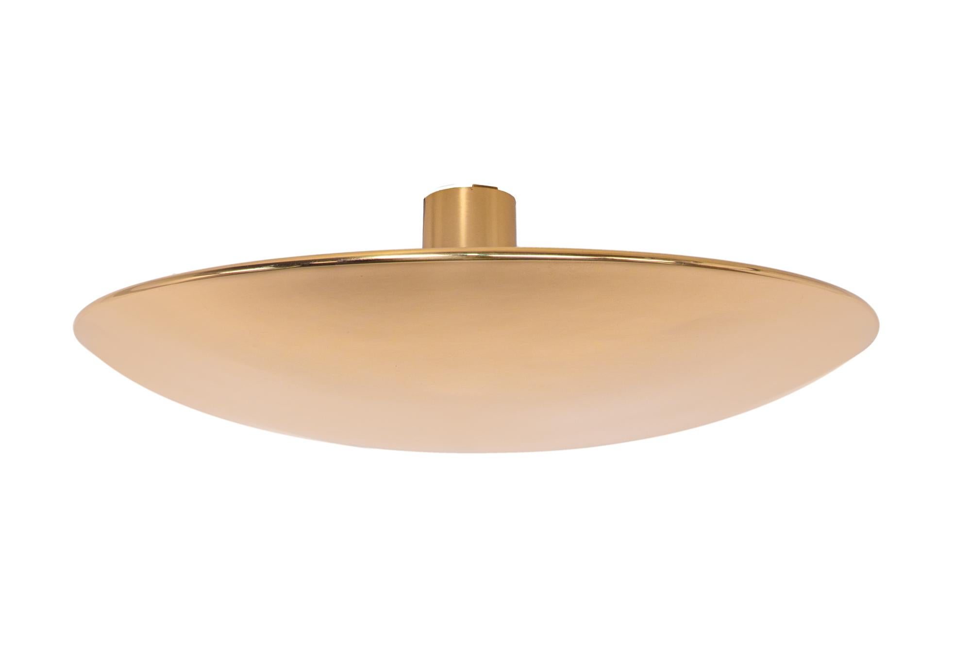Poli Lampe encastrée GELA-SELA 40 en laiton doré de Florian Schulz, Allemagne, 1960 en vente