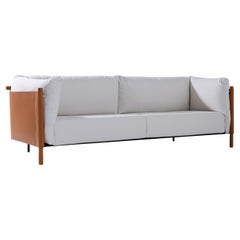 Sela Modular Sofa in Steel & Leather by Ilse Lang and +55design