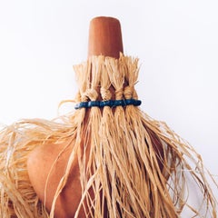 Selamawi Wall Vessel, Raffia by TheUrbanative