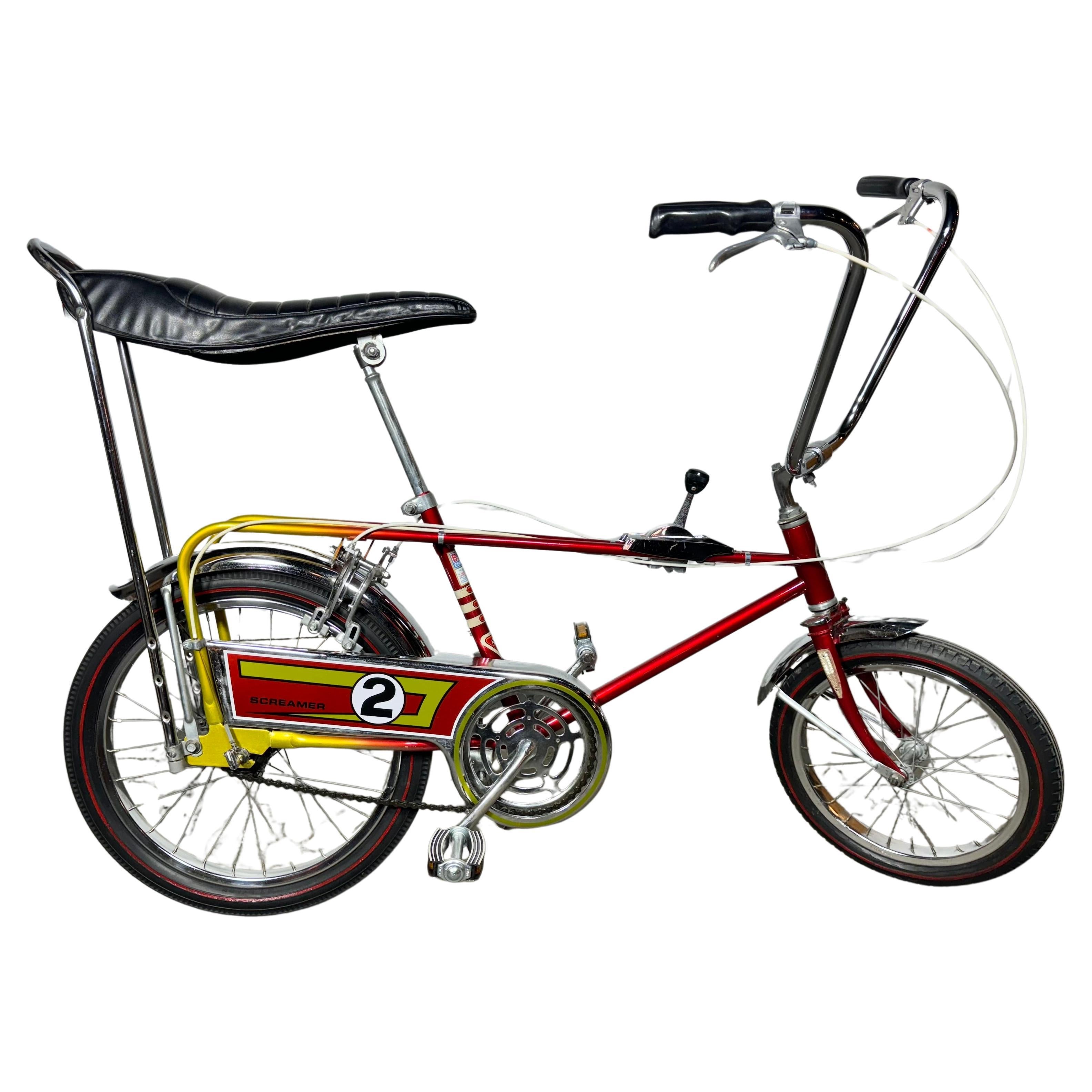 Seldom seen 1969 SEARS SCREAMER 2 Boys Bicycle (BANANA BIKE)