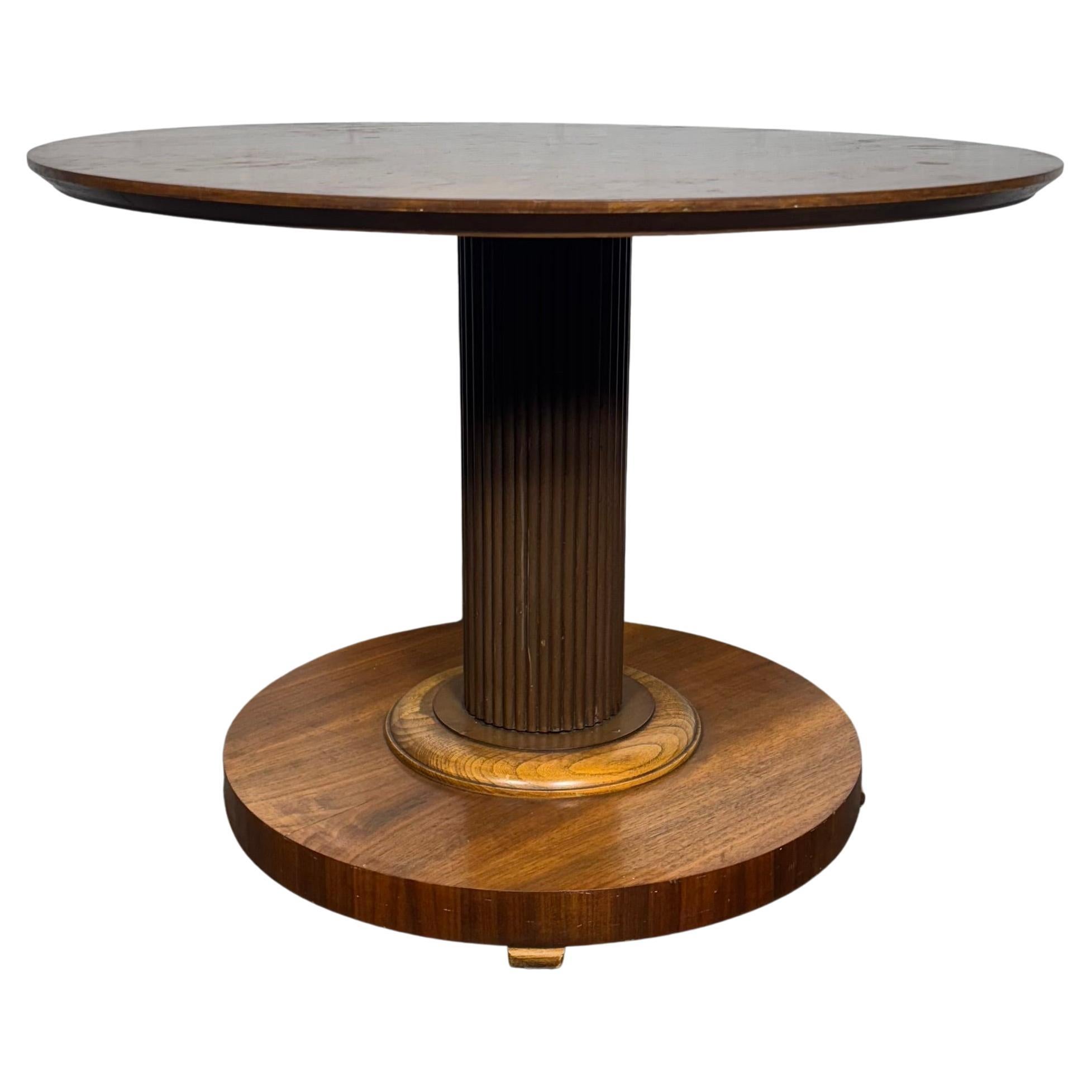 Seldom seen Art Deco Style / Modernist  End , Center . occasional made Table, by Lane.. 40 years in the business , I have owed this table only ONCE before.. Not sure how many were produced or survived ? Very early production.. Transitional design