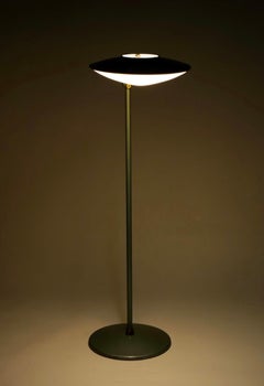 Seldom Seen Modernist / Industrial Dazor Model 2004 UFO adjustable floor lamp