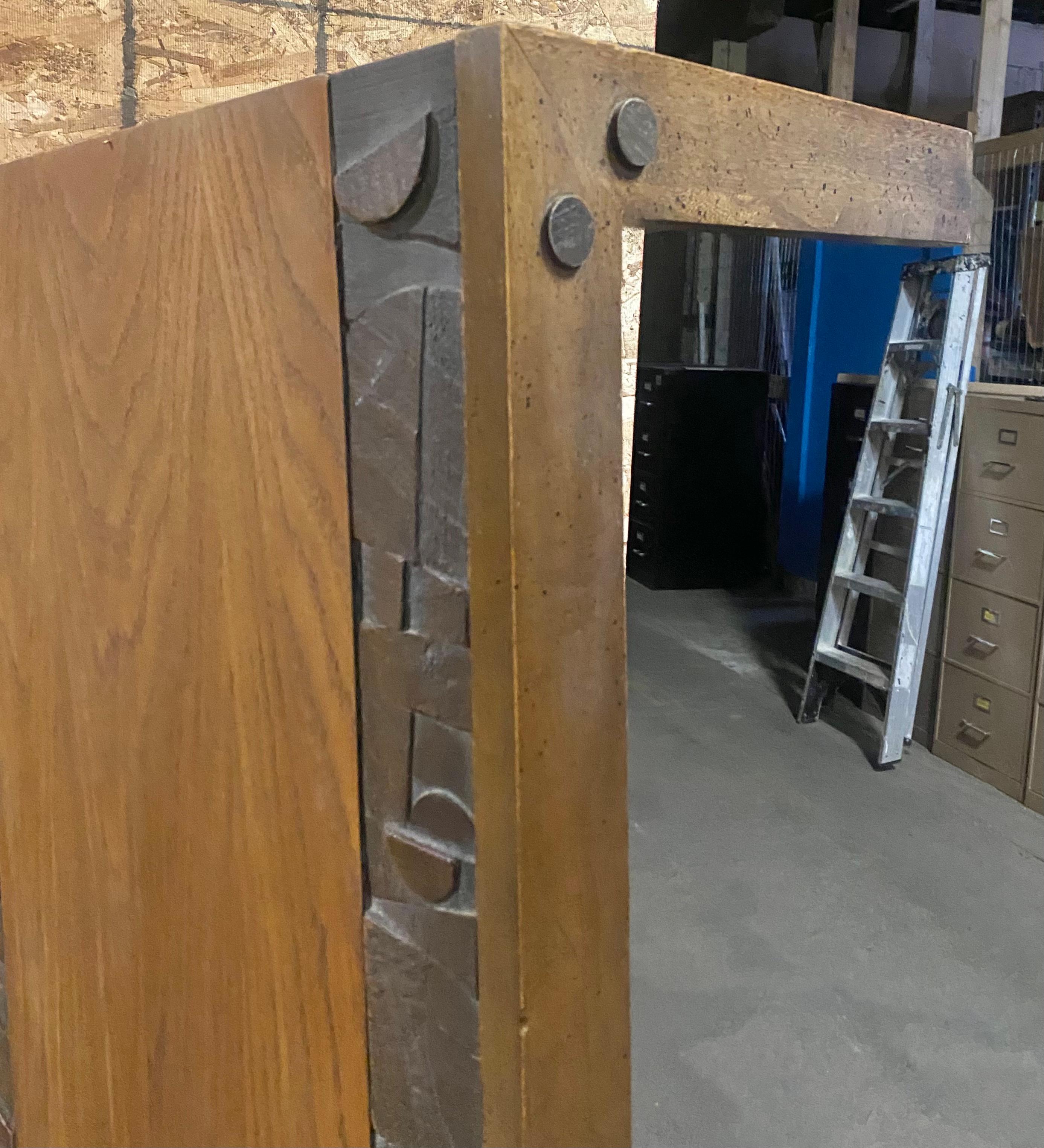 Seldom seen Parsons, Brutalist Walnut coffee / cocktail table by Lane For Sale 2