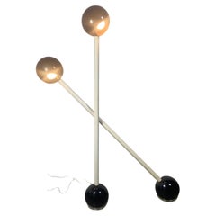 Seldom Seen Pr. Barbell Floor Lamps by Designer John Mascheroni for Kovacs