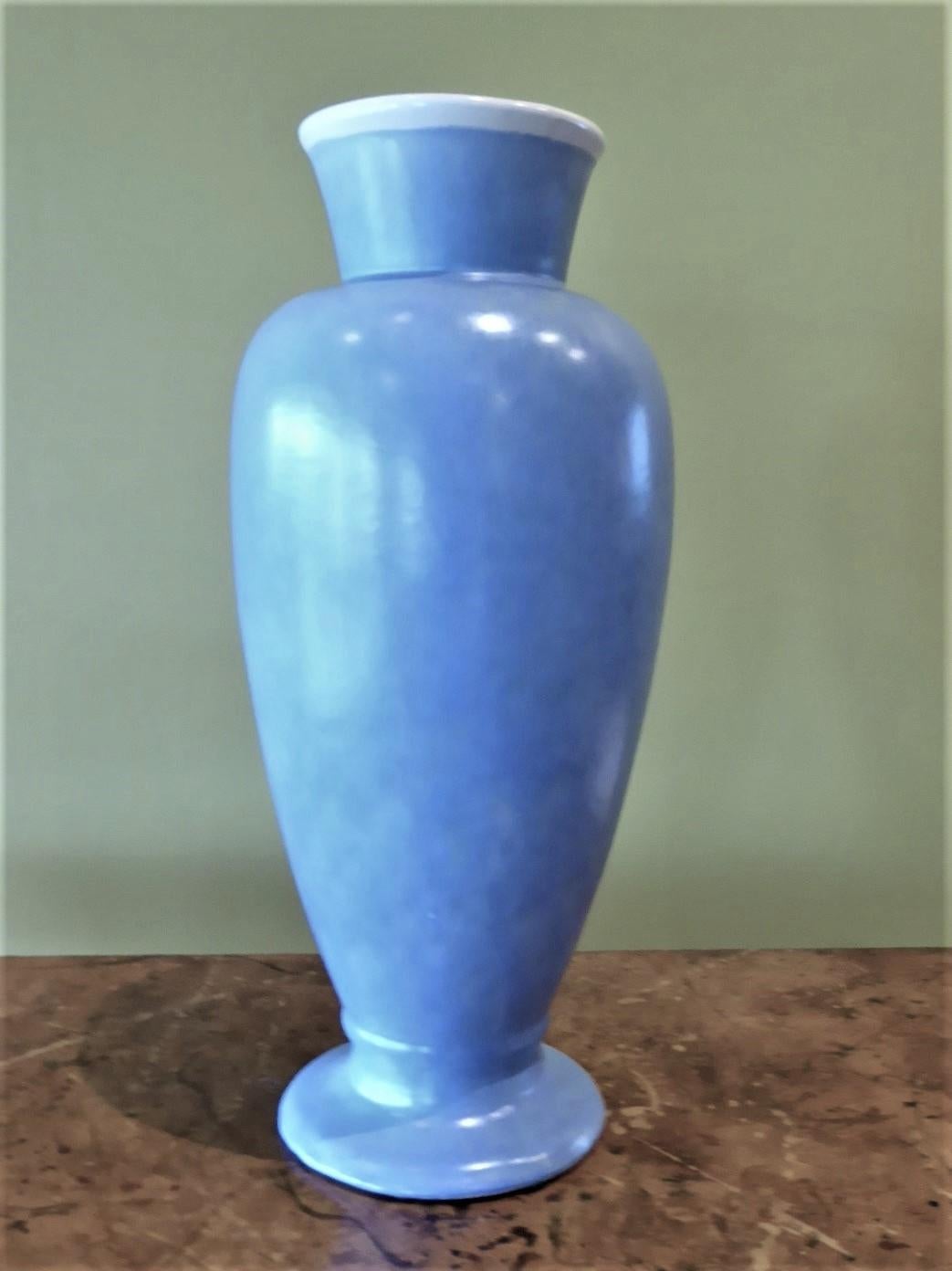 Seldon Seen Arts & Craft Weller Pottery Vase 1920er Jahre Zaneville, Ohio im Zustand „Gut“ im Angebot in Miami, FL