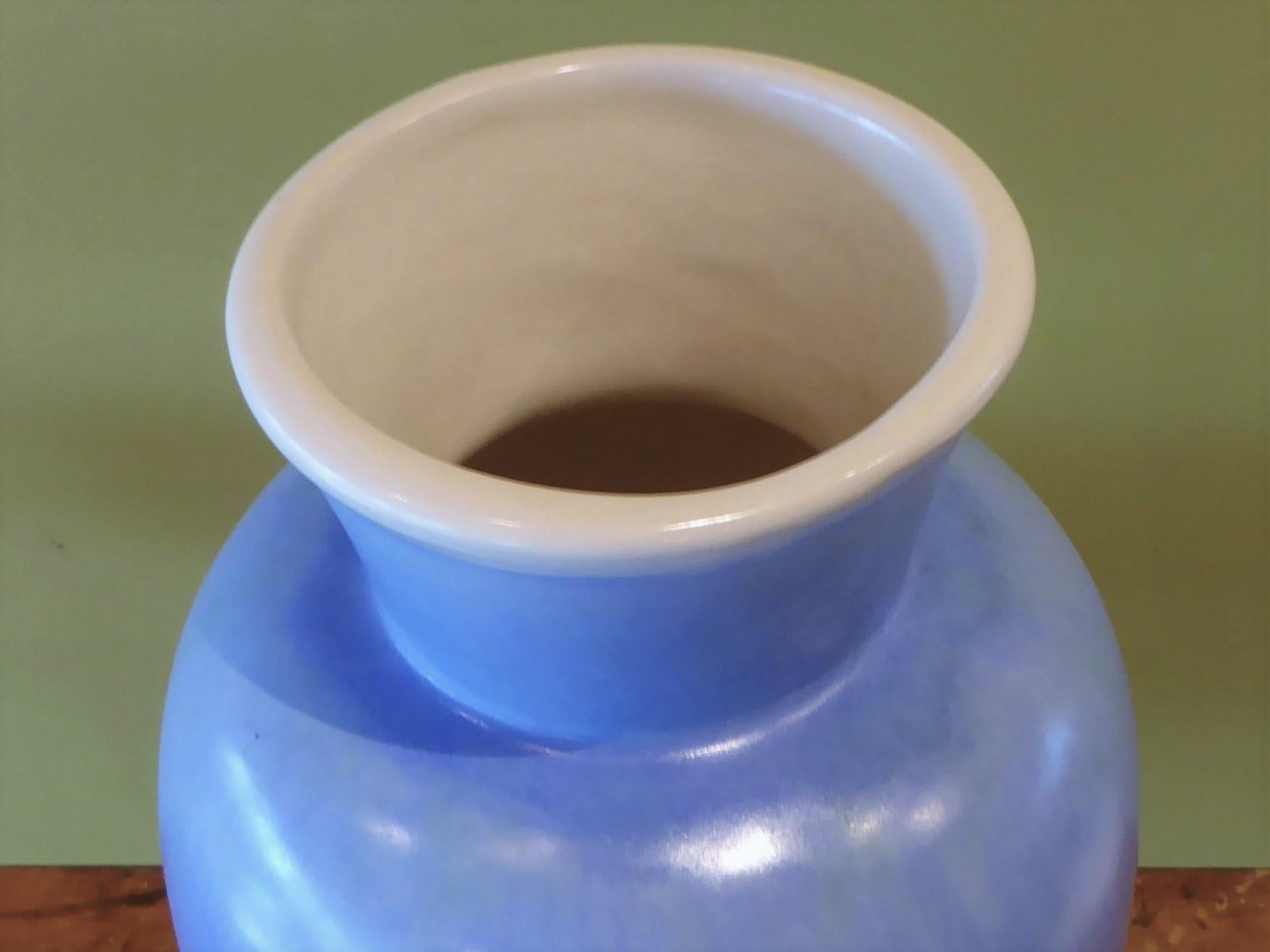 Seldon Seen Arts & Craft Weller Pottery Vase 1920er Jahre Zaneville, Ohio (Keramik) im Angebot