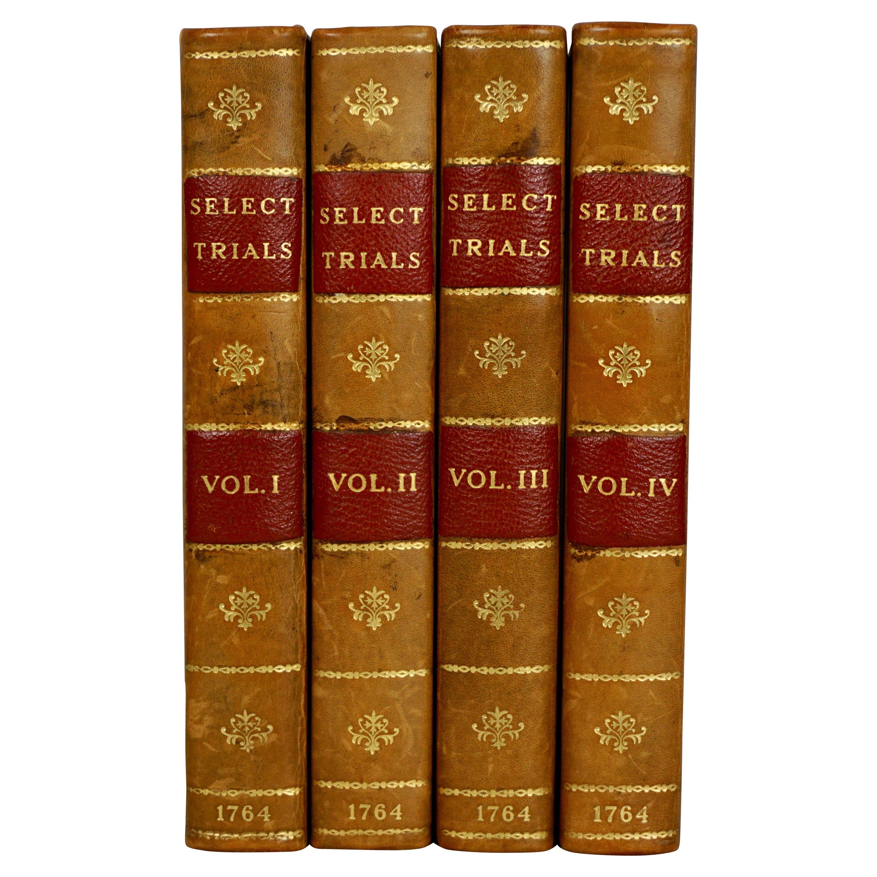 Select Trials for Murder, Robbery, Burglary, Coining Etc, . London, 1740-1764