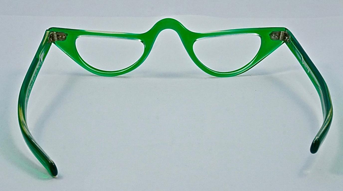 emerald green glasses frames