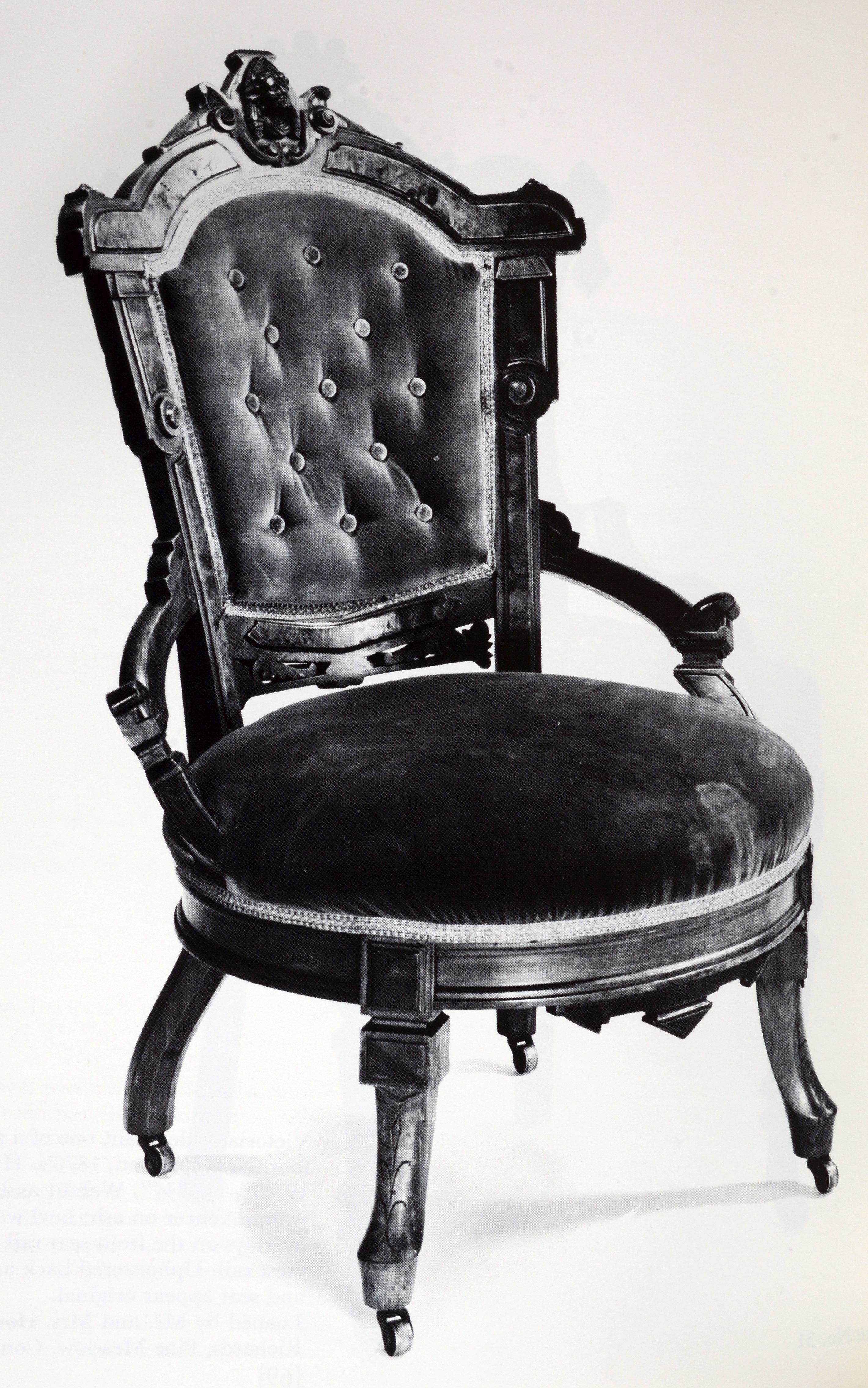 Selection of 19th c American Chairs, Exhib. Catalog Signed by the Author, 1st Ed For Sale 10