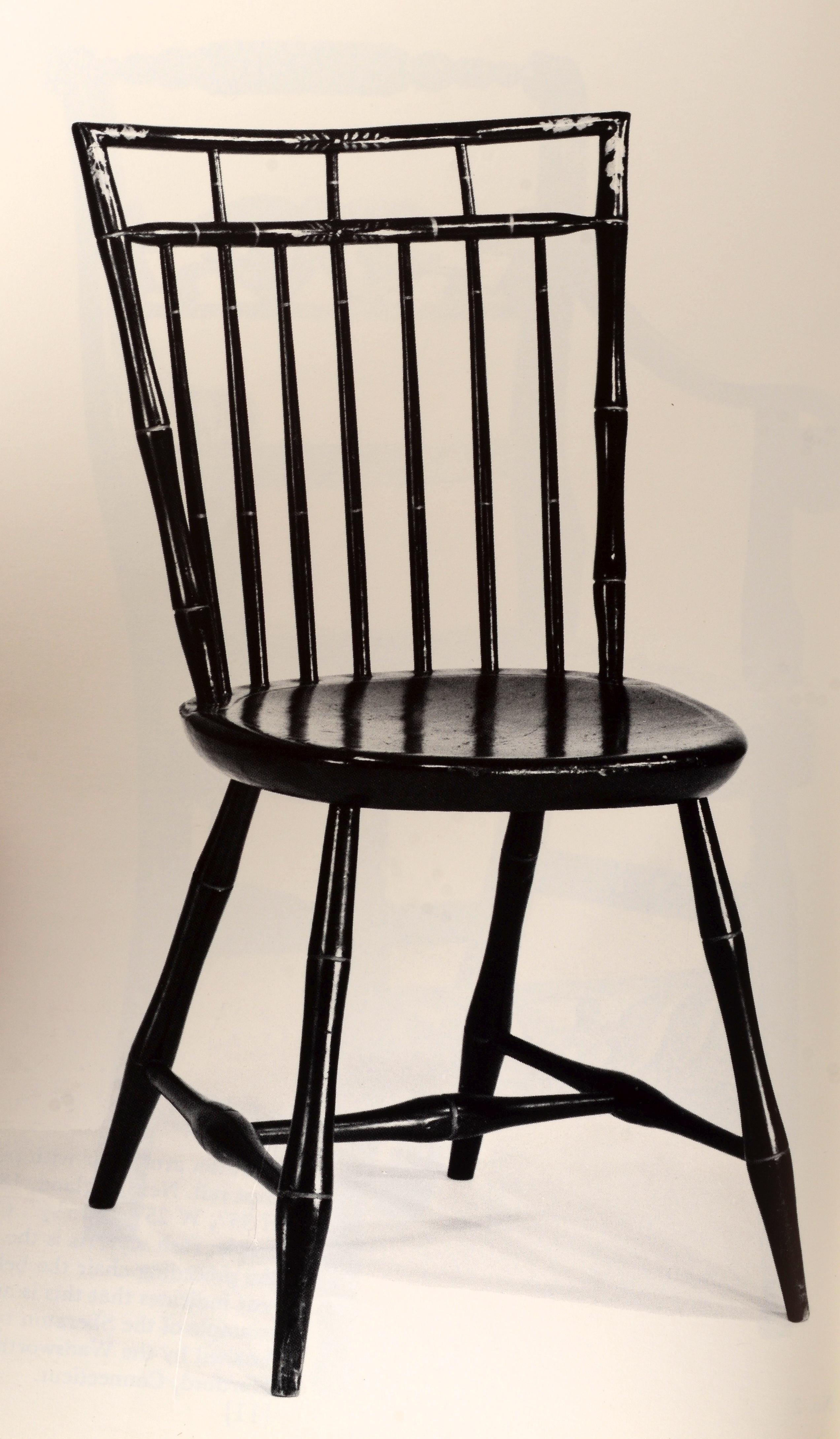 Late 20th Century Selection of 19th c American Chairs, Exhib. Catalog Signed by the Author, 1st Ed For Sale