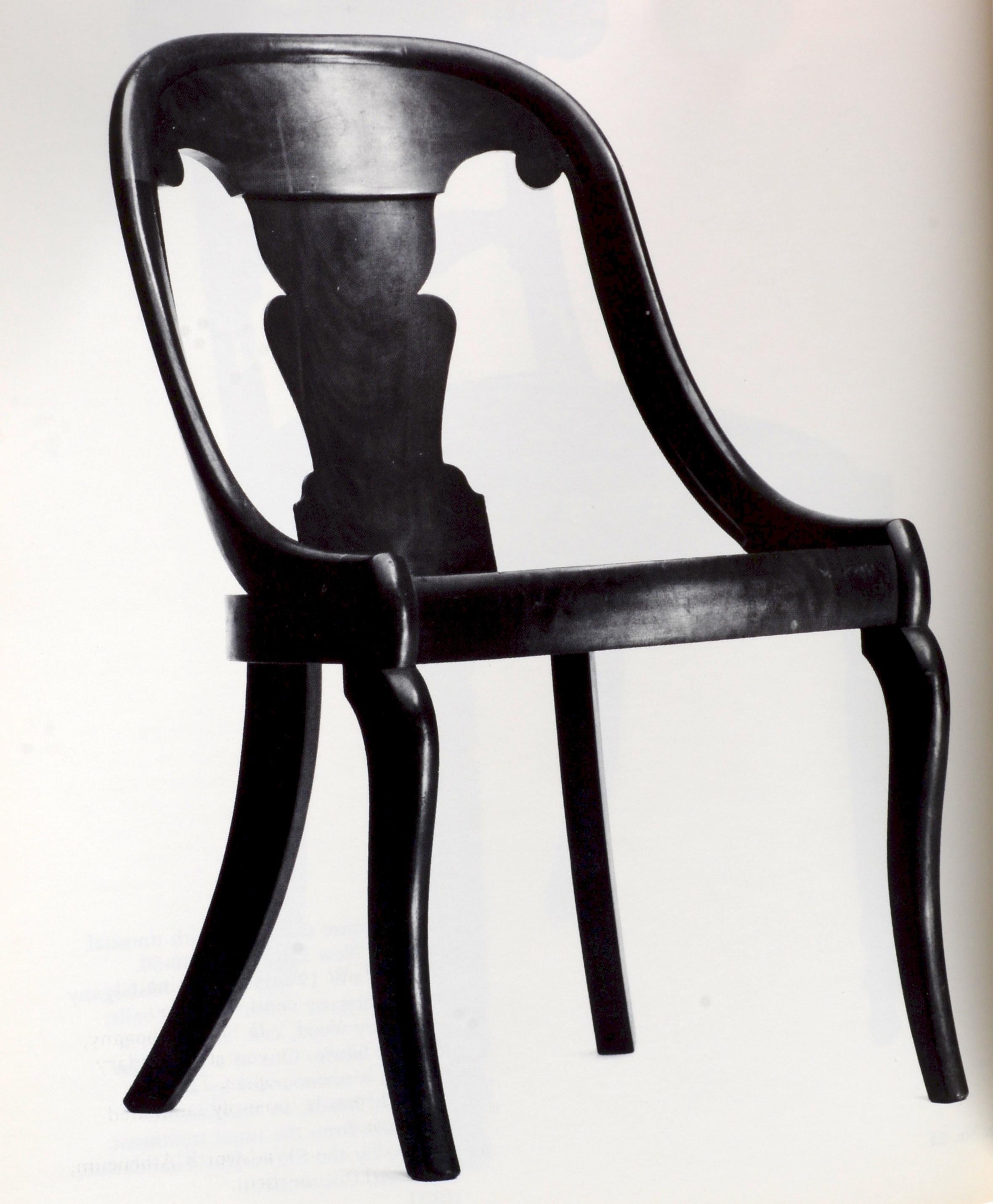 Selection of 19th c American Chairs, Exhib. Catalog Signed by the Author, 1st Ed For Sale 4