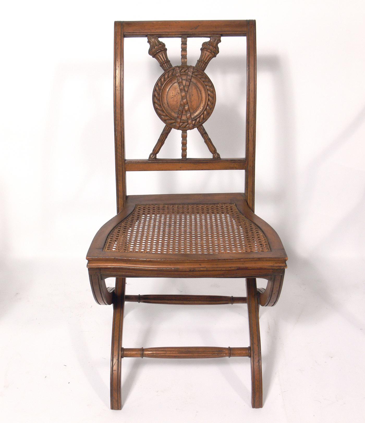 Sélection de chaises françaises du XIXe siècle Bon état - En vente à Atlanta, GA
