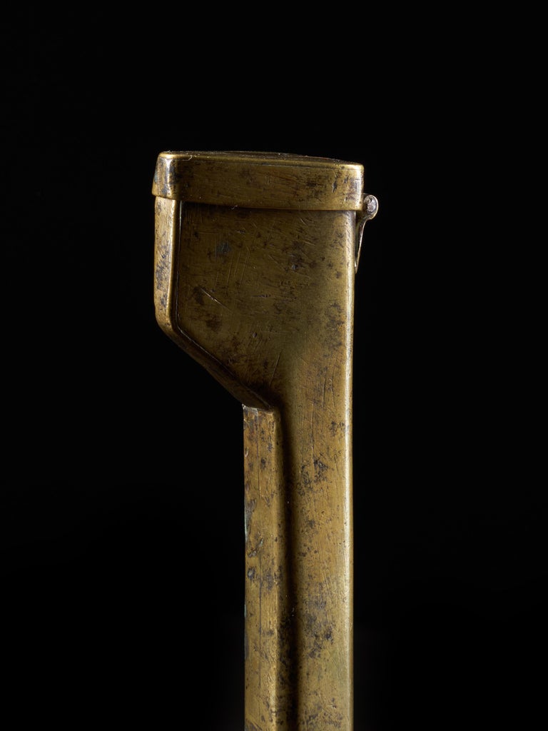 Selection of 6 Brass Pipe Holder Cases for Clay and Other Pipes For